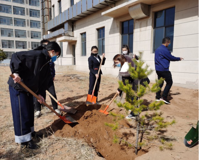 新型能源神木分公司：“疫”然；ㄓ 惠风植新绿