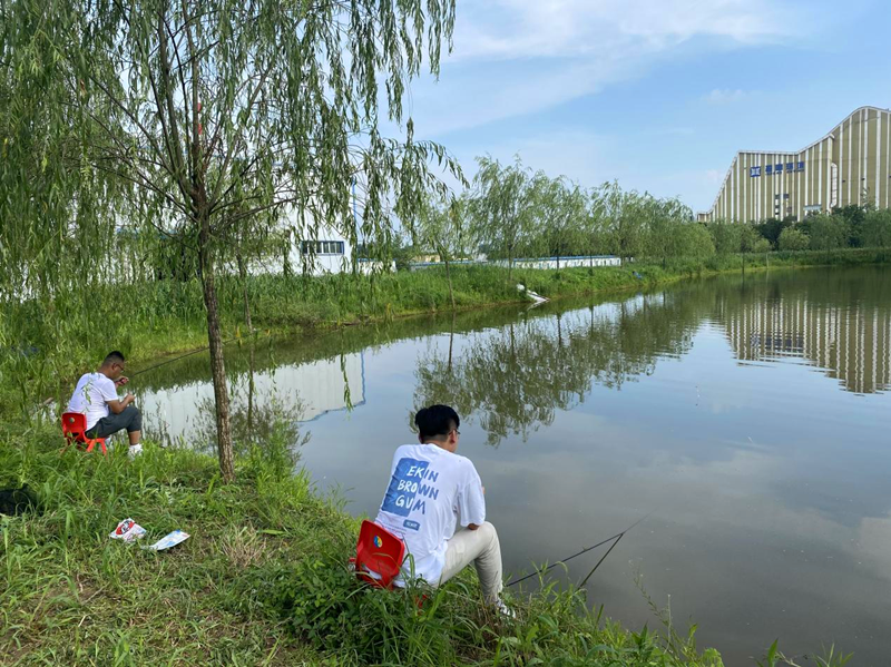 仙桃公司组织职工开展垂纶角逐